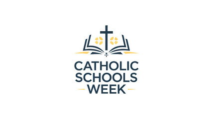 Naklejka premium Catholic Schools Eduation Week