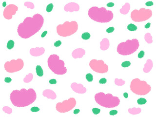 かわいいチューリップ背景ピンク