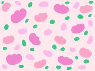 かわいいチューリップ背景ピンク