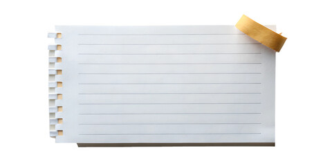 blank note paper, png