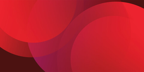 Red abstract background. Dynamic shapes composition. Eps10 vector