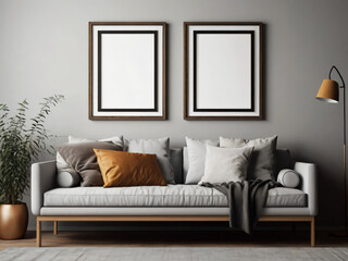 A framed picture on the wall, bathed in museum-like light and shadows.