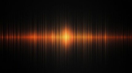 Abstract Orange Light Vertical Lines Dark Background
