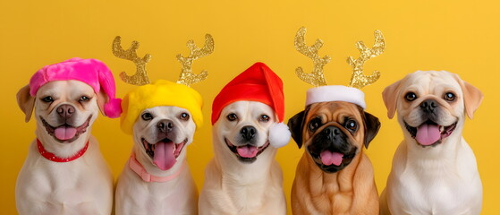 A beautiful holiday card wishing you a Merry Christmas and a prosperous New Year