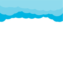 blue sky with clouds