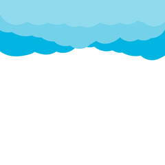 blue sky with clouds