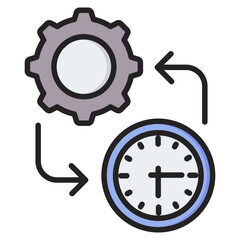 Time Management Icon