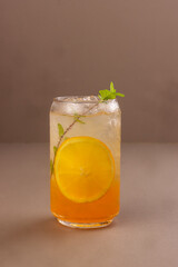 Orange Ade is a Carbonated Ade Made With Diluted Orange Juice. 