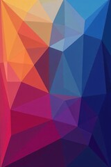 Fototapeta premium Interlocking polygons, subtle color variations, sharp lines, pastel, angles