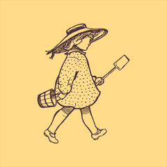 Timeworn item with faded tones