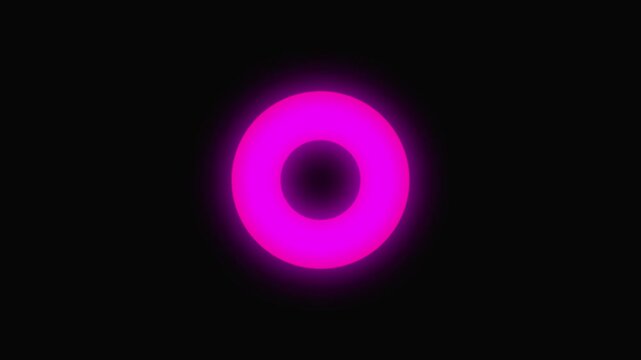 4K Animation - loading orange icon on black background. Circle on center place for your logo. Motion graphic and animation background Loop able. Alpha channel.