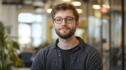 A Node.js developer building scalable backend solutions for a startup in a collaborative space