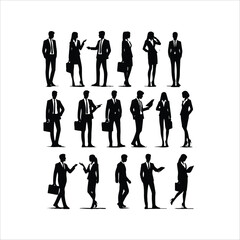 UI Illustration Business People Concept