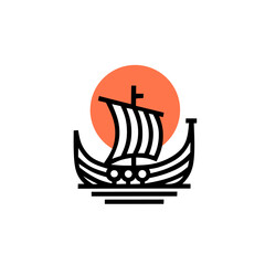 Ship logo design
