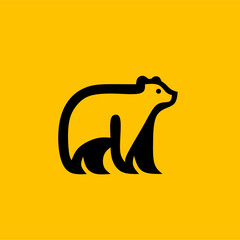 Bear logo design