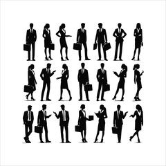 UI Illustration Business People Concept