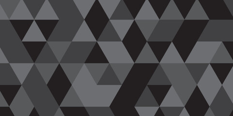 Obraz premium Abstract minimal Geometric origami dark black, gray square cube triangulated random cube low polygon triangle textile abstract corporate creative design.