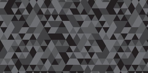Abstract minimal Geometric origami dark black, gray square cube triangulated random cube low polygon triangle textile abstract corporate creative design.