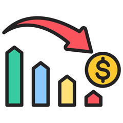 Financial Crisis Icon