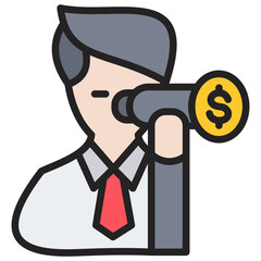 Financial Monitoring Icon