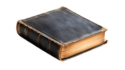 Obraz premium old book isolated on transparent background