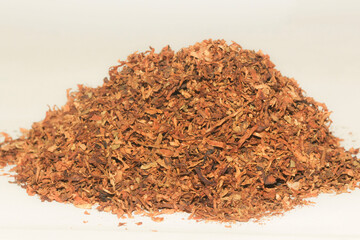 tobacco on white