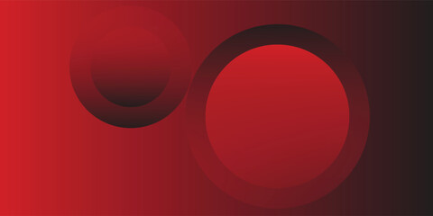 Red abstract background. Dynamic shapes composition modern nice