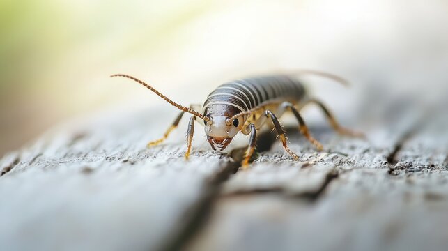 Webspinner Insect Macro Photography Exploring Wildlife and Nature.