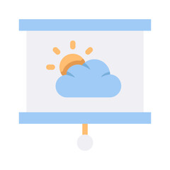 Weather Study flat Style