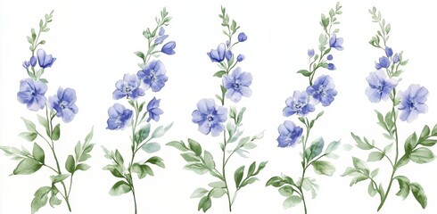 Nature&rsquo;s Art: Blooming in Blue