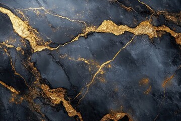 Smoky gray marble with golden flecks, offering a sophisticated yet understated look with a subtle shimmer and elegant tones