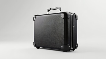 Elegant Black Briefcase Professional Travel Bag