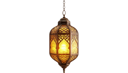 one hanging an islamic lantern png