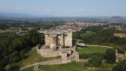 Obraz premium The castle of Bagnolo, Piedmont, Italy