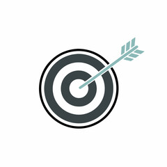 Illustration of business target icon vector illustration (4)