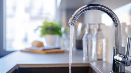 A countertop water dispenser with a hot and cold water function