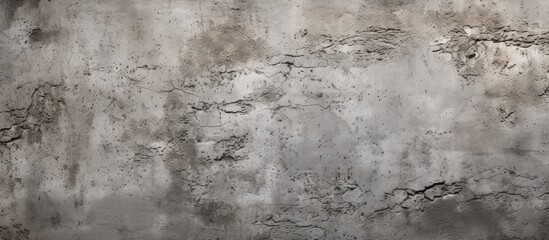 Obraz premium Textured concrete wall with shades of gray and subtle variations, featuring cracks and imperfections across an expansive flat surface.