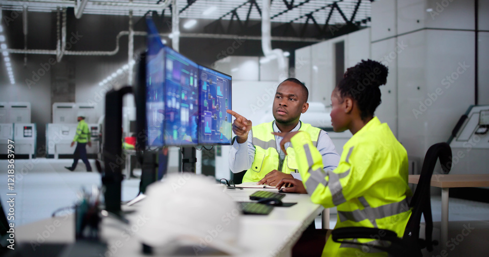 Poster Engineer Operators Using Scada System