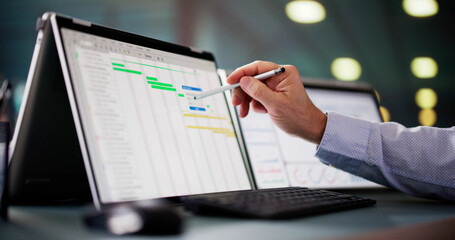 Project Management Software And Business Plan Schedule