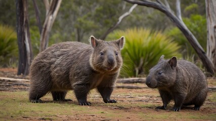 Coexistence in the Outback: Northern Hairy-Nosed Wombat with Other Wildlife
