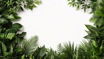 植物のフレーム背景素材