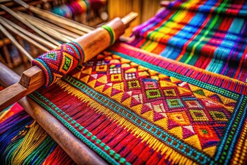 Handwoven textile patterns: a photographic journey documenting traditional weaving techniques across cultures.