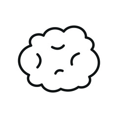 Cotton wall icon, showcasing soft and cozy vibes in a sleek and modern design