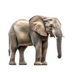 Obraz premium African Elephant Majestic Creature Dark Background