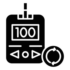 Continuous Glucose Monitor Icon
