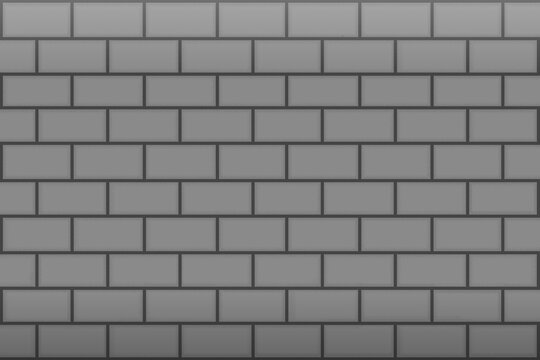 Fototapeta gray brick wall background, wallpaper, banner, poster design. Brick wall, brick, wall, texture background, brick wall background, grey background, seamless pattern with brick, grey pattern