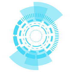 Circle Abstract Technology