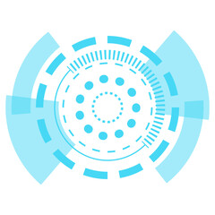 Circle Abstract Technology