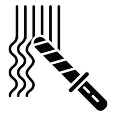Hair Iron Icon