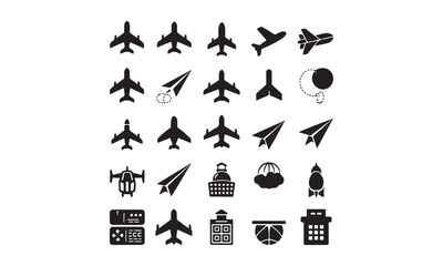 set of icons for sports and fitness